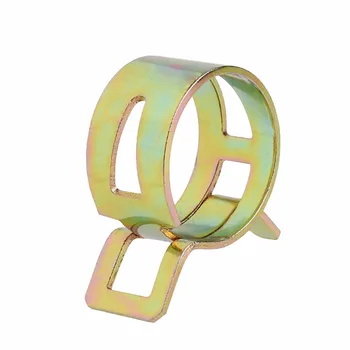 

100Pcs 6-22mm Spring Clip Fuel Line Hose Water Pipe Air Tube Clamps Fastener Hot