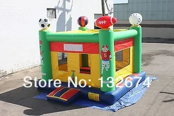 

Hot Sell Inflatable Sports bouncer, CE standard bouncy castle Moonwalk