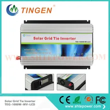 1000W On Grid Tie Power Inverter With LCD display for Solar Panel DC 24V 48V to AC 120V 220V