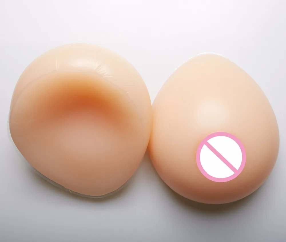 

2000g/pair FF cup Realistic Silicone Breast Forms Full Silicon Prosthesis Breast Artificial False Boobs Enhancer