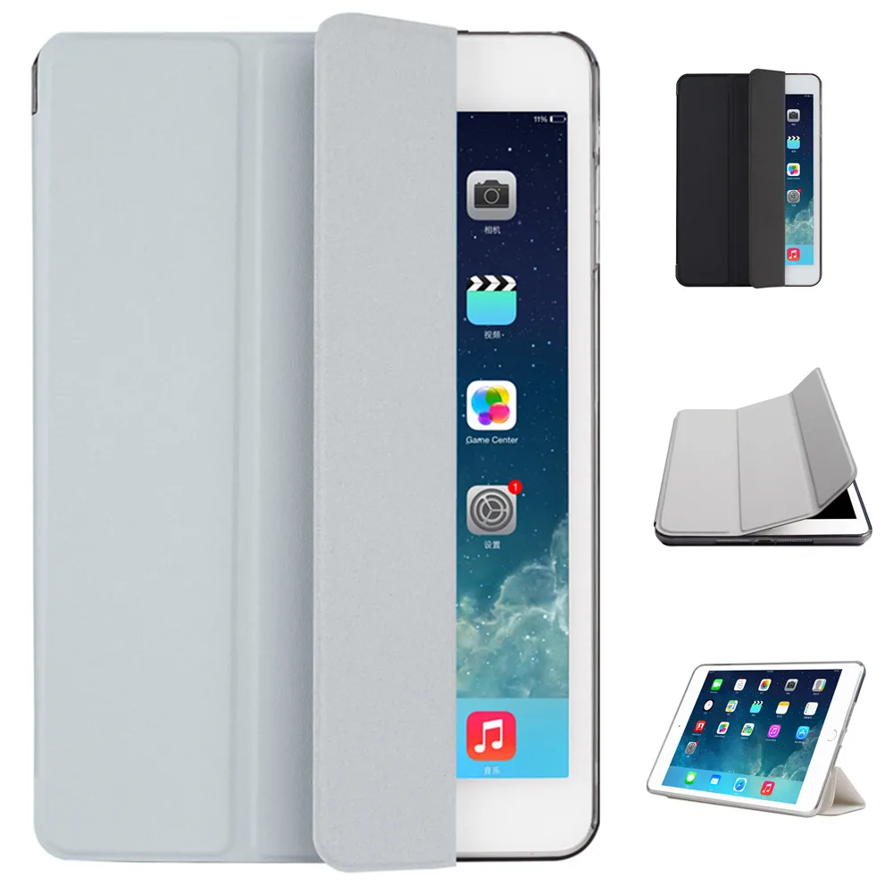 TPU Material Sleep Wake Up Support Design Holder Protective Cover Case For IPad 2017 IPad 2