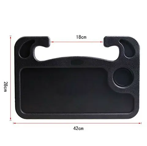 Car Laptop Computer Desk Mount Stand Steering Wheel Eat Work Drink Food Coffee Goods Tray Board Dining Table Holder