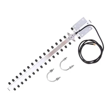 2.4Ghz Wifi Antenna 25Dbi Rp Sma Outdoor Wireless Yagi Antenna Directional Booster Amplifier Modem Cable 5 8ghz triple feed patch antenna sma directional circularly polarized antenna zjf