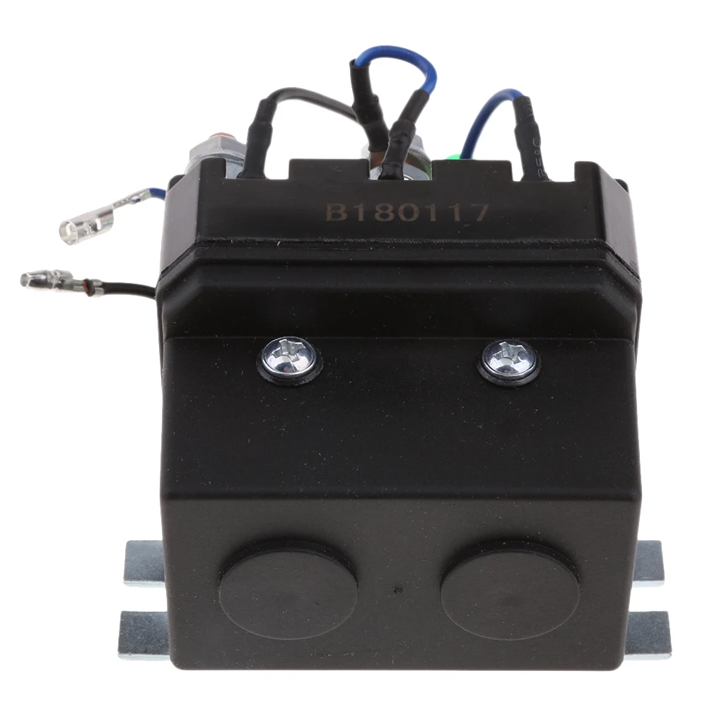 DC 12V Heavy Duty Winch Solenoid Relay Upgrade Equiv 200 Amps Recovery Larger Contact Faces / Faster Contact Closure
