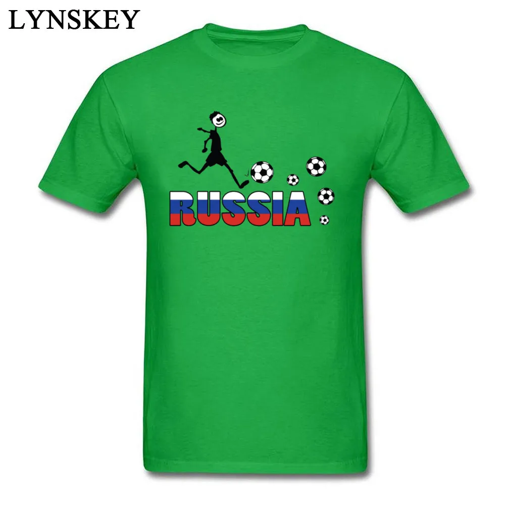 Funny Tops Shirts 2017 Hot Sale Round Collar RUSSIA TEXT WITH FLAG 100% Cotton Mens T-shirts Printed Summer/Fall Tee-Shirts RUSSIA TEXT WITH FLAG green