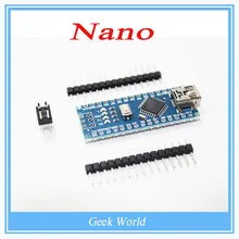 1 ШТ. Nano 3.0 контроллер совместимость с nano CH340 USB драйвер БЕЗ КАБЕЛЯ