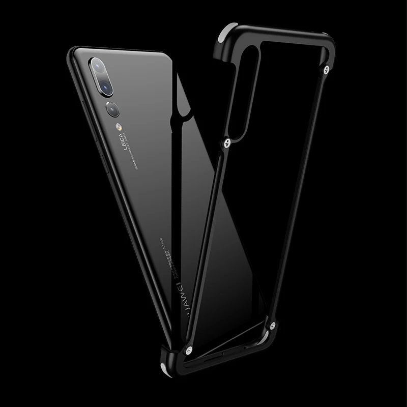 Oatsbasf Алюминиевый металлический бампер чехол для huawei P20/Pro Роскошная подушка безопасности Защита от падения Жесткий Чехол huawei P20 Pro Бампер