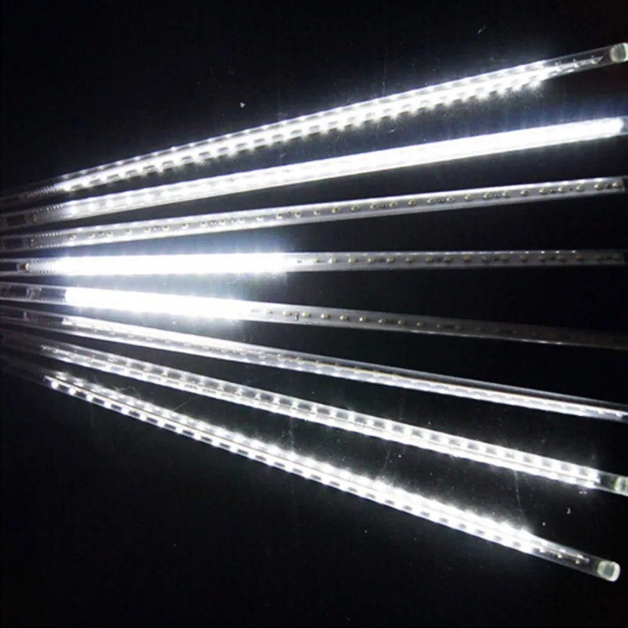 50cm 30cm Meteor Shower Rain Tubes Led String Light Lamp Waterproof Christmas Light New Year Xmas Wedding Garden Tree Decoration (16)