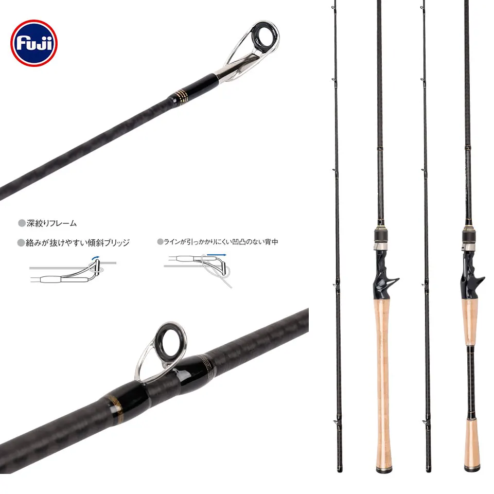 TSURINOYA для рыбалки стержень PROFLEX II 702MHC 2,12 М MH Мощность приманку стержень FUJI направляющие кольца аксессуары X-Cross углерода