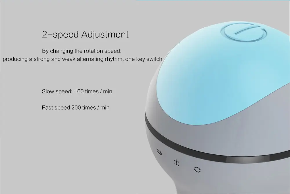 Xiaomi MINI head massager 3D stereo massage two-way surround Four Wheel Rotation 6 kinds of massage manual massage instrument (3)