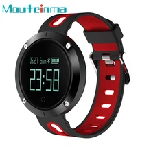 DM58 Bluetooth Смарт Браслет с сердечного ритма Приборы для измерения артериального давления Мониторы Фитнес трекер спортивные наручные SmartBand
