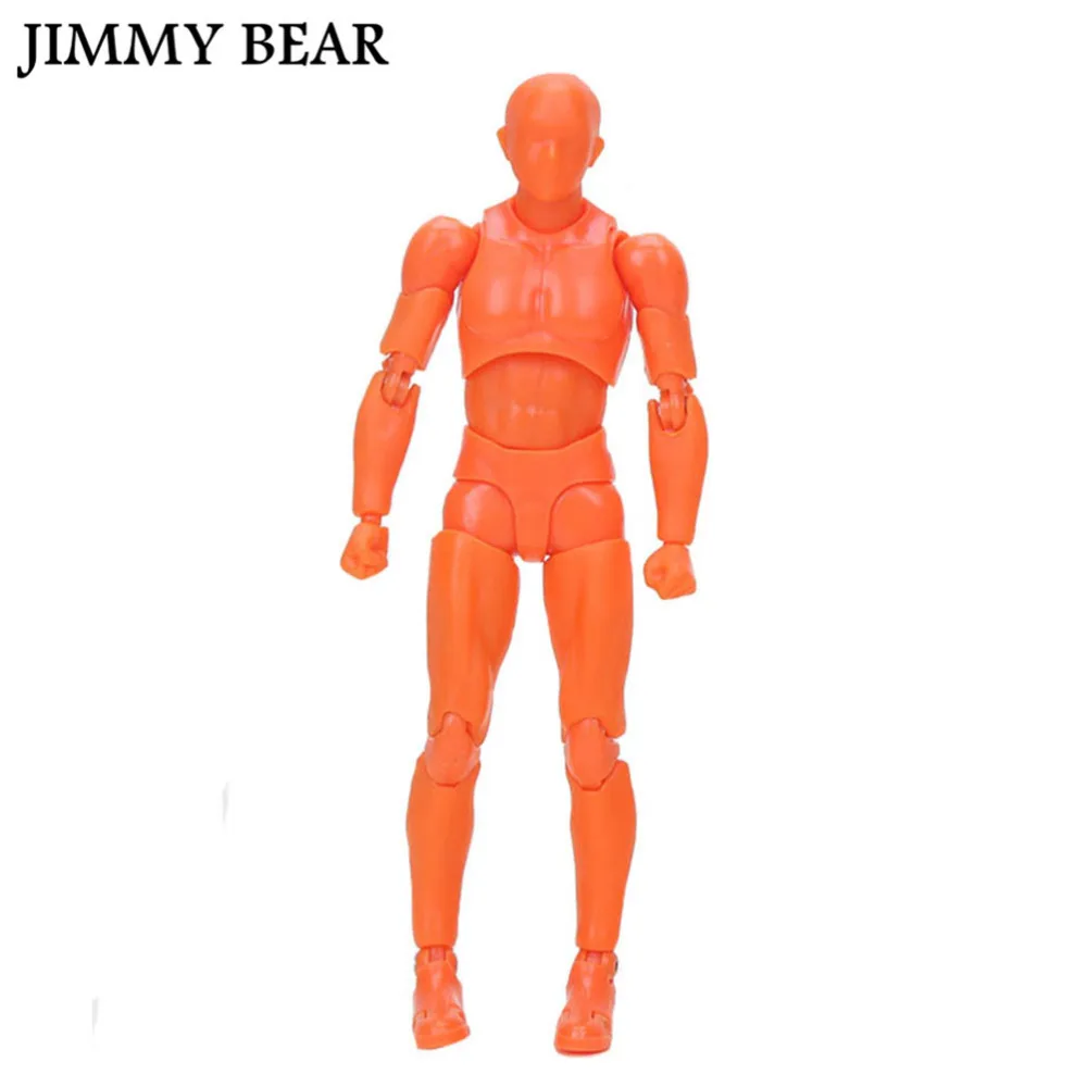 

JIMMY BEAR SH Figuarts Orange Color Body Kun Chan SHF DX Set Archetype Action Figure Toy Set by Anime