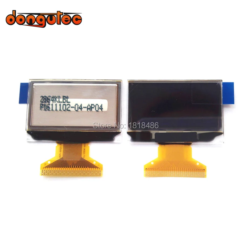 Dongutec 1 шт. 3 дюймов 30P синий OLED сварочный экран SSD1306 Привод IC 128*64 Параллельный/SPI/I2C