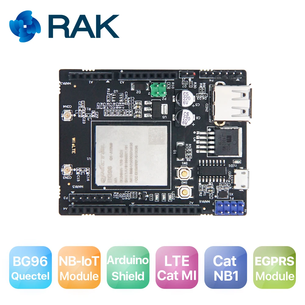 WisLTE Quectel BG96 LTE Arduino Friendly Development Board Arduino ...