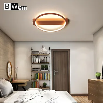 

BWART Modern LED Ceiling Lights For Living Room Bedroom Simple personality design Indoor lighting Ceiling Lamp Remote dimming