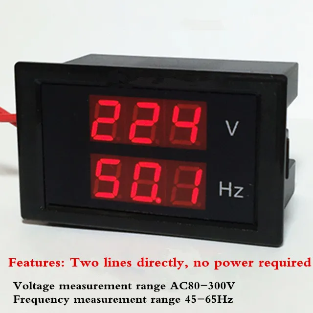 2 шт. измеритель частоты и напряжения 45 65 Гц|frequency counter|frequency meterhz meter |