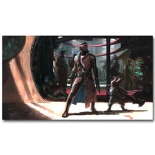 Guardian of The Galaxy Art Silk Fabric Poster Print 13×24 24x43inch Superheroes Movie Picture for Room Wall Decor 54