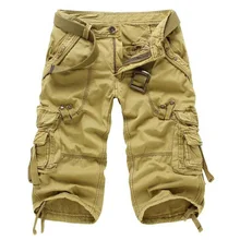 Новые Красивые шорты Карго мужские хлопковые повседневные свободные однотонные шорты брендовая одежда летние шорты мужские брюки 5 цветов размера плюс 28