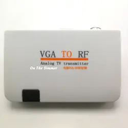 VGA к RF VGA RF конвертер компьютер к проводному интерфейсу VGA сигнальный удлинитель компьютер к проводному