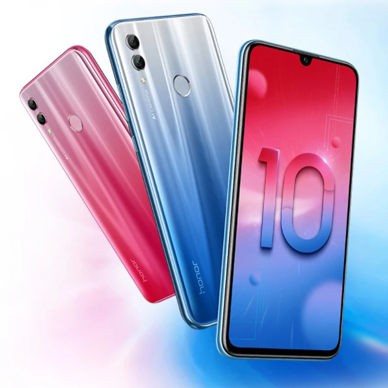 Мобильный телефон Honor 10 Lite 4G на базе Android 9.0 экран 6 21 дюйма FHD 2340х1080 двойная