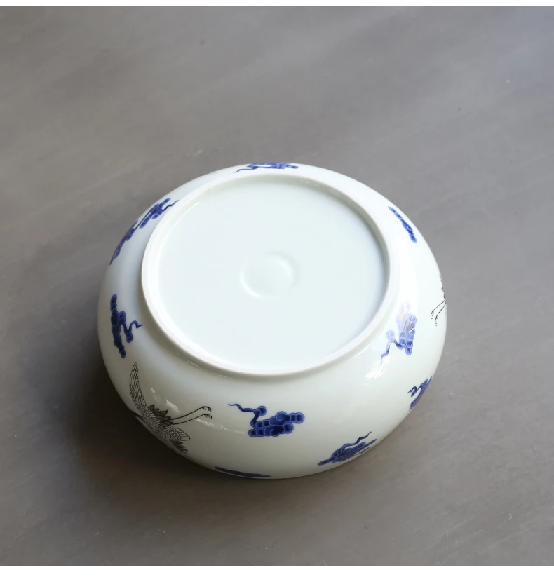 PINNY 1000 мл синий и белый фарфор кран чайная мойка чаши Китайский кунг-фу чайный сервиз керамическая чашка для чая