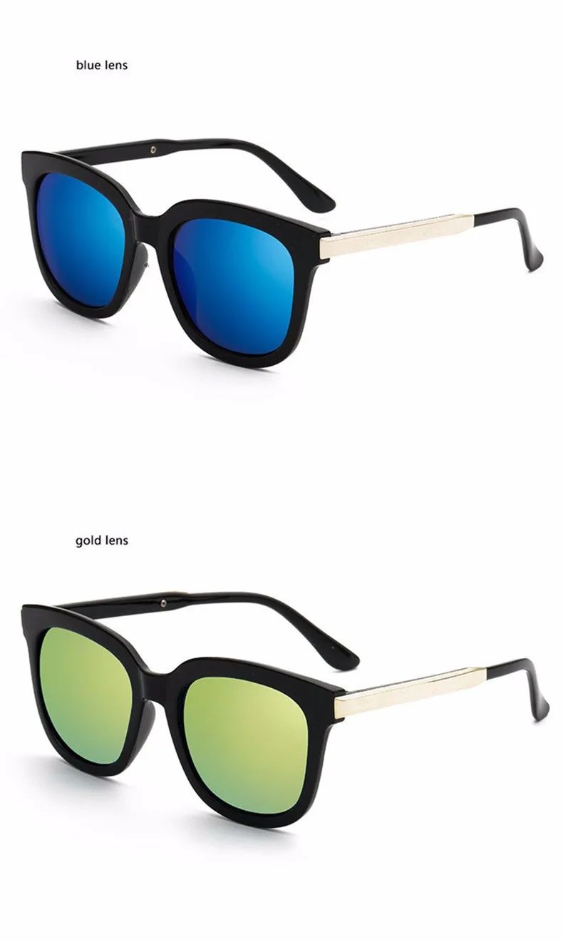 High Quality Couple Square Sunglasses Women Brand Designer Vintage Retro sun glasses for women Men Sunglass Mirror Lunette Femme (11)