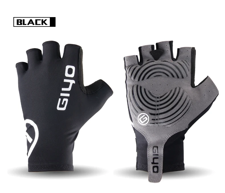 GIYO перчатки для велоспорта дышащие перчатки с гелевыми подушечками на полпальца спортивные перчатки летние перчатки для велоспорта противоскользящие перчатки для верховой езды