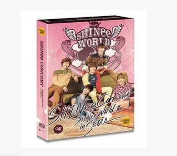 

signed SHINEE autographed the second concert SHINee WORLD 2DVD + photobook K-POP korean