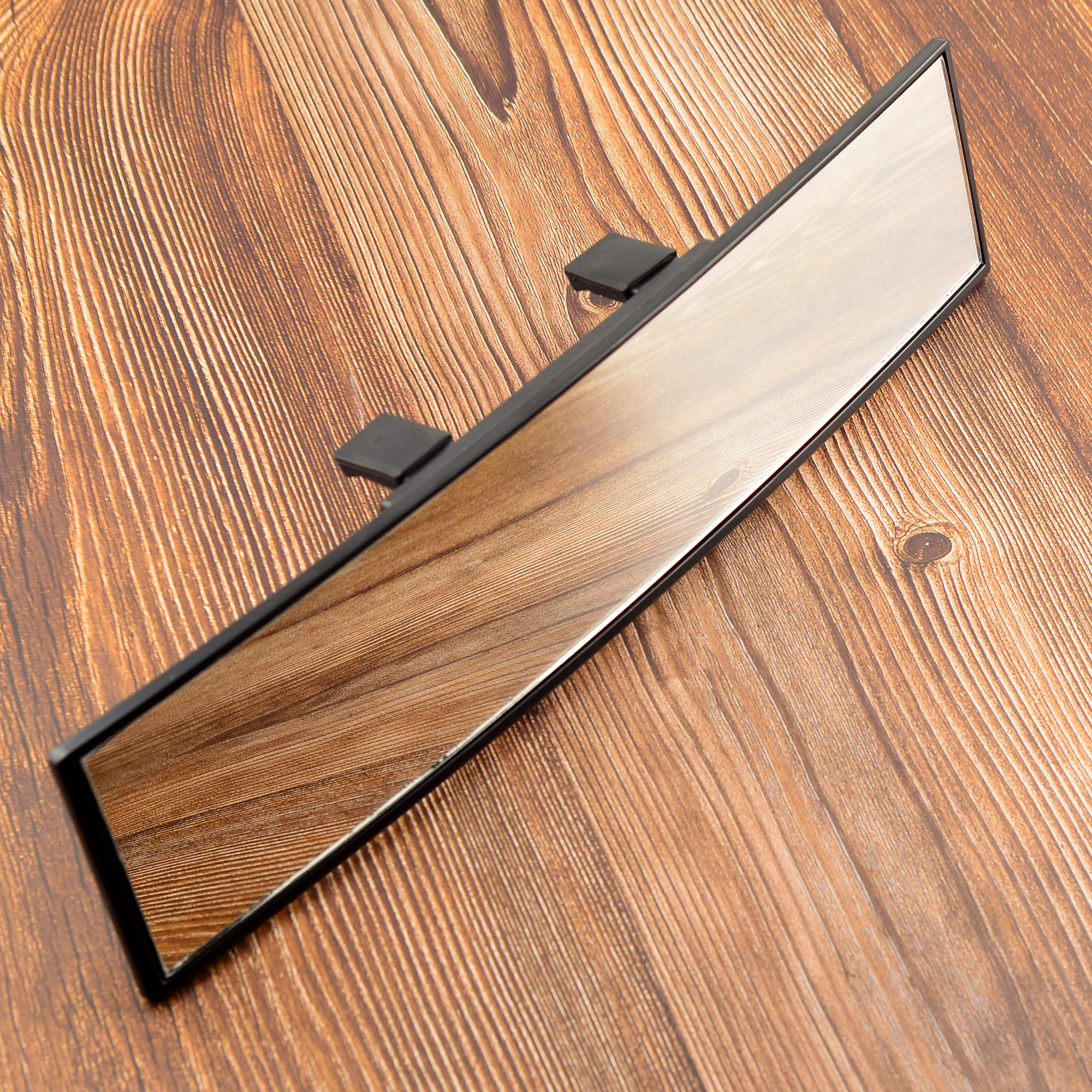 

300mm Wide Angle Rearview Mirror Baby Rearview Curved Interior Mirror Clip-on Enlarge Car Reversing Parking Reference