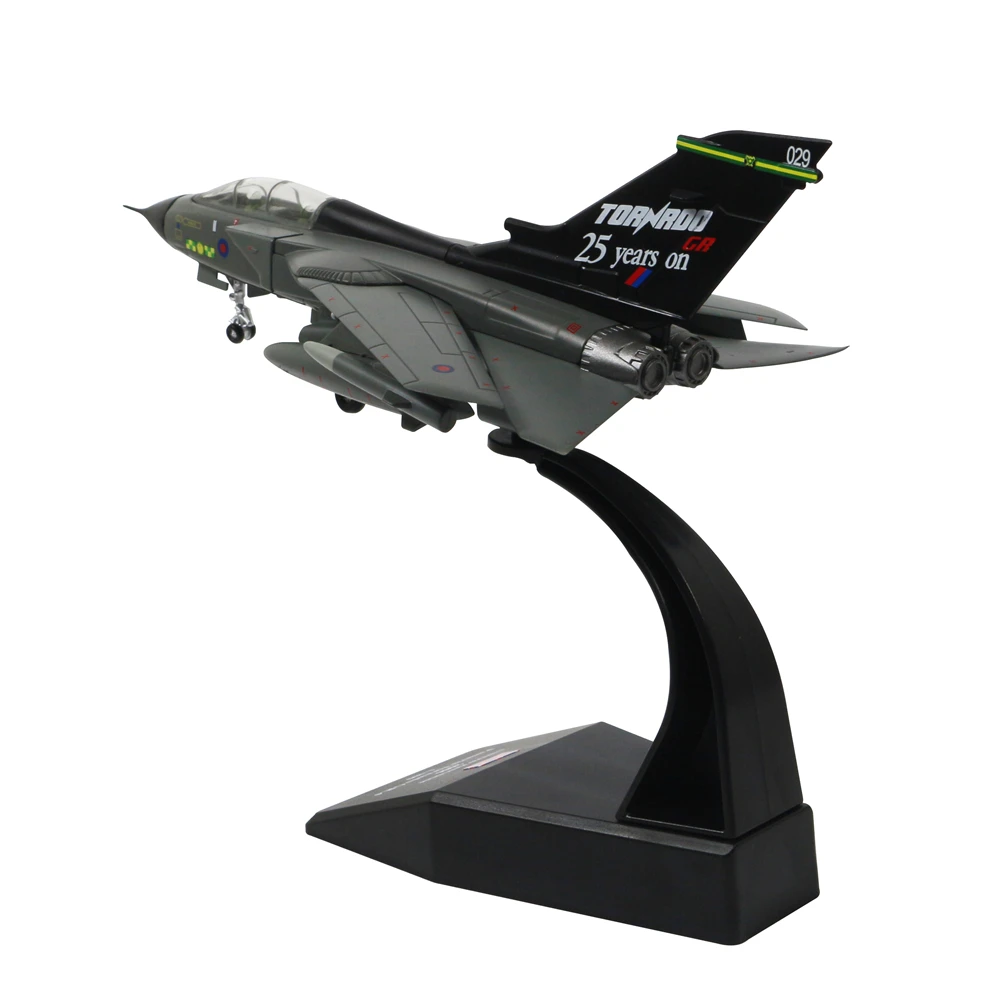 1/100 масштаб британская королевская ВВС Tornado GR4 истребитель бомберы Военная Модель
