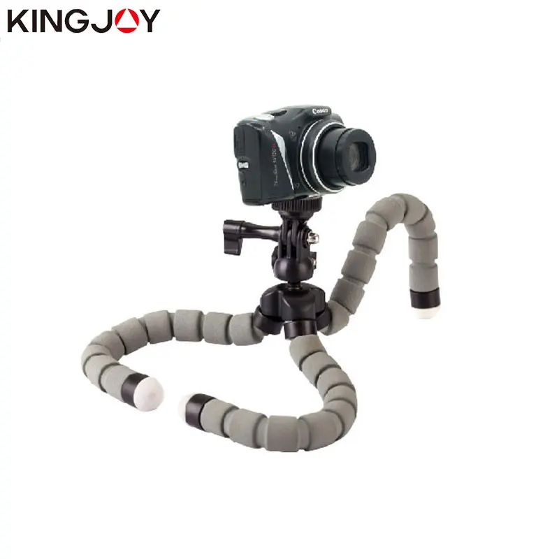 Kingjoy KT-600S Mini Tripod Octopus Para Movil Flexible Mobile Tripe Celular Holder For Gopro Phone Camera Smartphone Stand