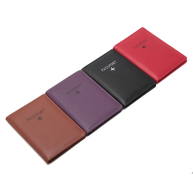 

2019 new cross-border wallet anti-demagnetization RFID passport passport multi-function passport bag and document holder