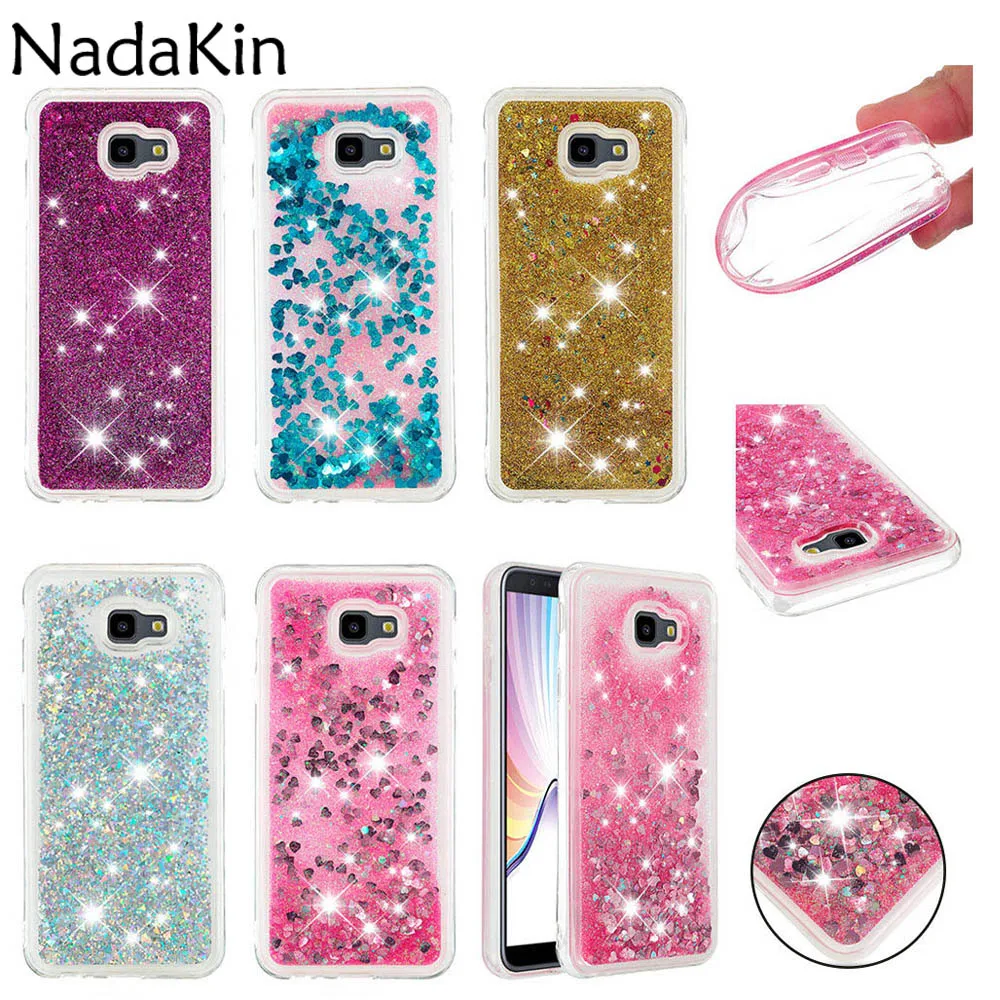 

Glitter Quicksand Soft TPU Back Fitted Case for Samsung Galaxy J4 Plus J2 Pro 2018 Stylish Luxury Liquid Sand Cover for J6 Plus