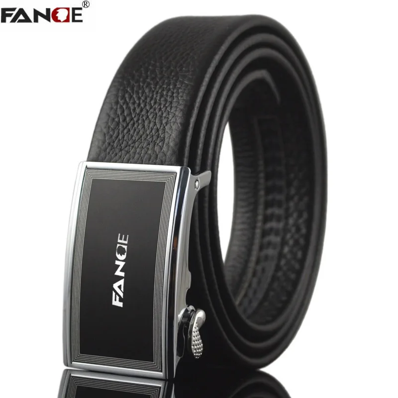 

FANGE men belt leather belt men automatic buckle high quality male Fashion designer jeans chain stretch luxury brand FG2503