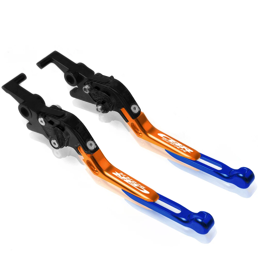 Аксессуары для мотоциклов CNC регулируемые Складные Выдвижные тормозные рычаги сцепления для Honda CBR929RR - Цвет: Blue  1