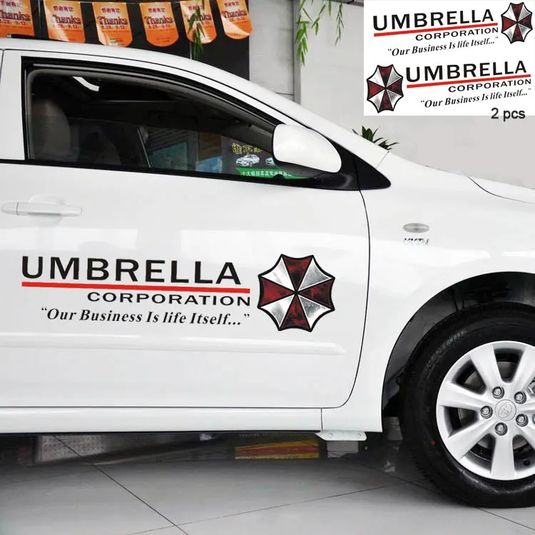 Купить 2 шт. стайлинга автомобилей обитель зла персонализированные ...