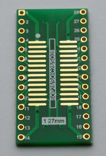 

SOP28 SMD DIP switch turn dip28 TSSOP SOIC SSOP28 adapter board Immersion Gold