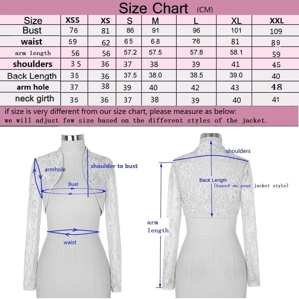 RSJ101 реальные фотографии Yiaibridal Feminino Adulto болеро с длинным рукавом женское