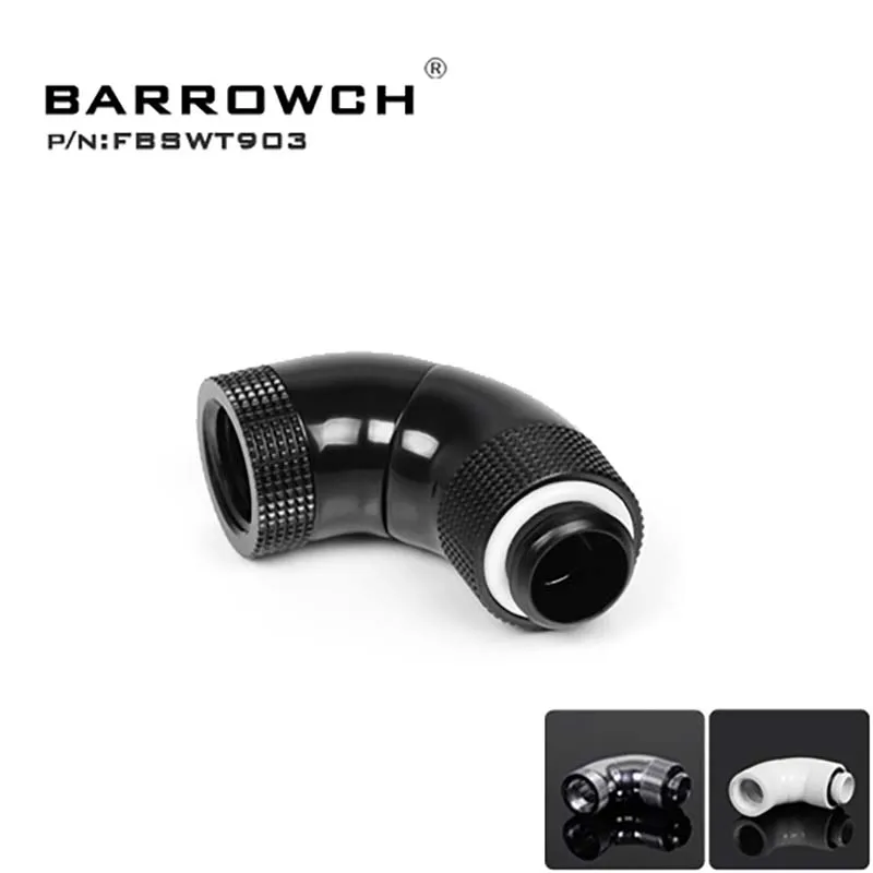

Barrowch water cooler 90 degree Snake 3-way Rotary Adapter heatsink gadget
