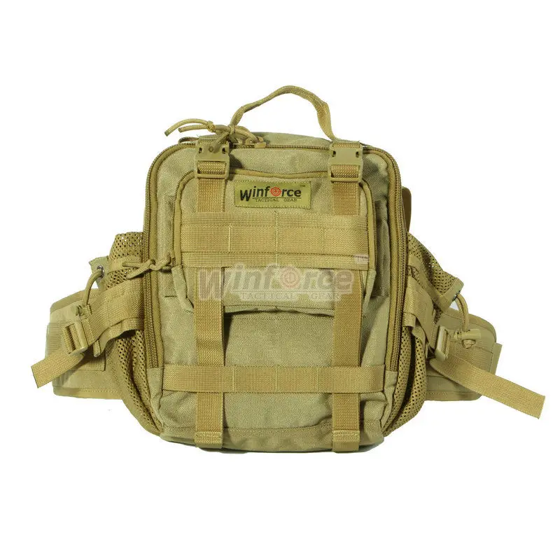 WINFORCE/NWW-0" Путешественник" поясная сумка/Тайвань нейлон 1000D/гарантированное качество Военная и поясная сумка для туризма