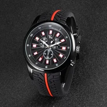 Vente chaude 2016 Mode V6 Montres Hommes Marque De Luxe Analogique Montre de Sport Top Qualité Quartz Militaire Montre Hommes Relogio Masculino