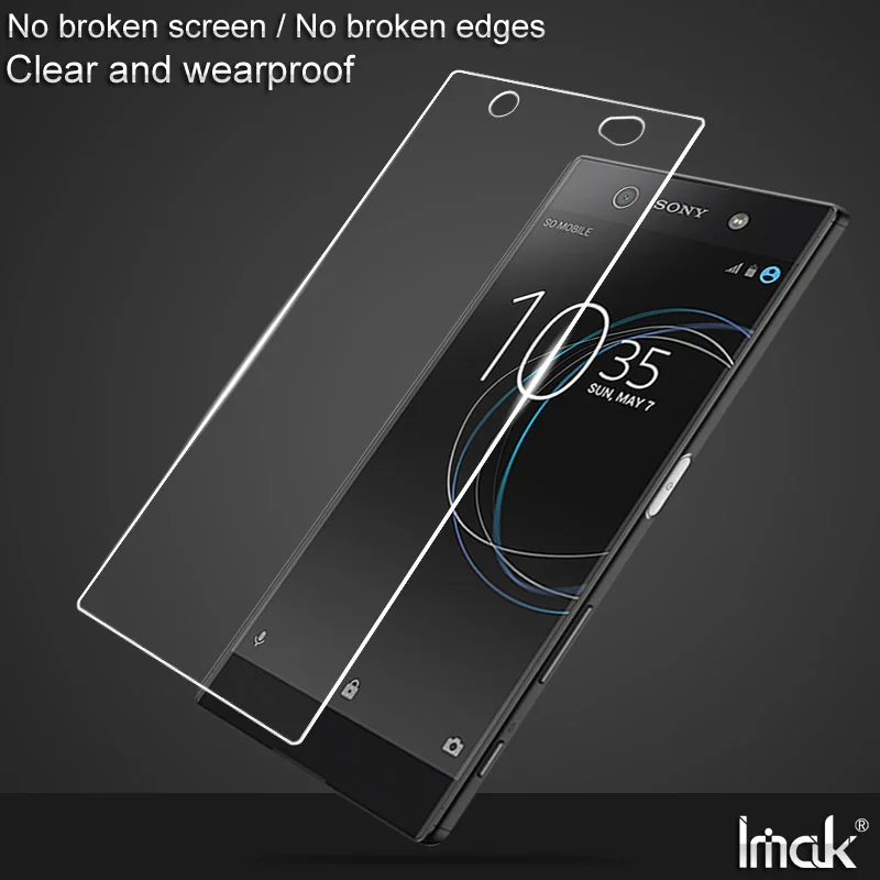 IMAK Для Sony Xperia xa1 Ультра защитный Плёнки Экран протектор Ясно Мягкий