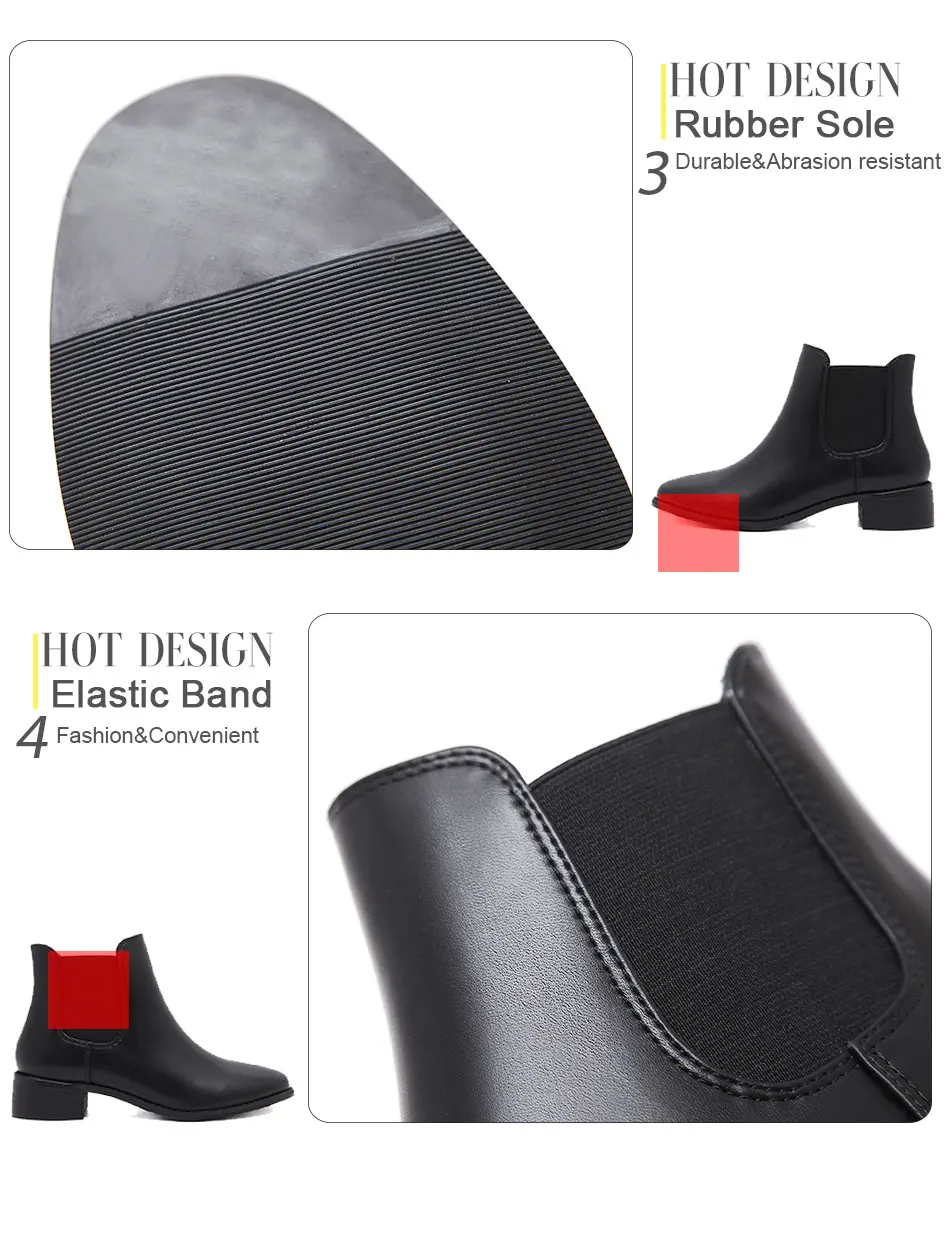 leather ankle boots,high heel ankle boots