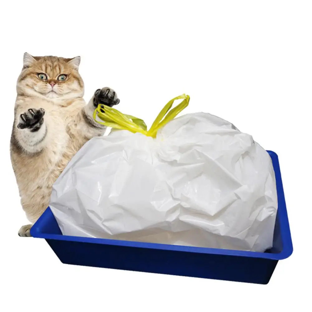 Adeeing 7 шт./пакет пакет для кошачьего туалета котенок гигиенические коробку вкладышей домашних животных
