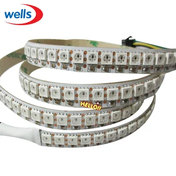 

1M 144 Pixels WS2812B Dream Color LED Strip Lights 5050 RGB SMD WS2811 IC WS2812 Water Flash Lights DC5V