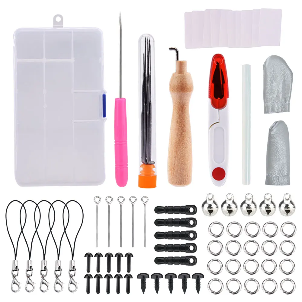 24 Цвет шерстяной фетр иглы для валяния Starter Kit Фабричный цех пряжа ровинг