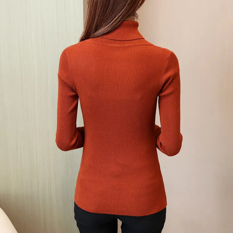 Autumn Winter Women Sweaters Pullovers Lace Patchwork Turtleneck Knitted Sweaters Elegant Casual Pullovers Warm Elastic Knitwear Autumn Winter Women Sweaters Pullovers Lace Patchwork Turtleneck Knitted Sweaters Elegant Casual Pullovers Warm Elastic Knitwear