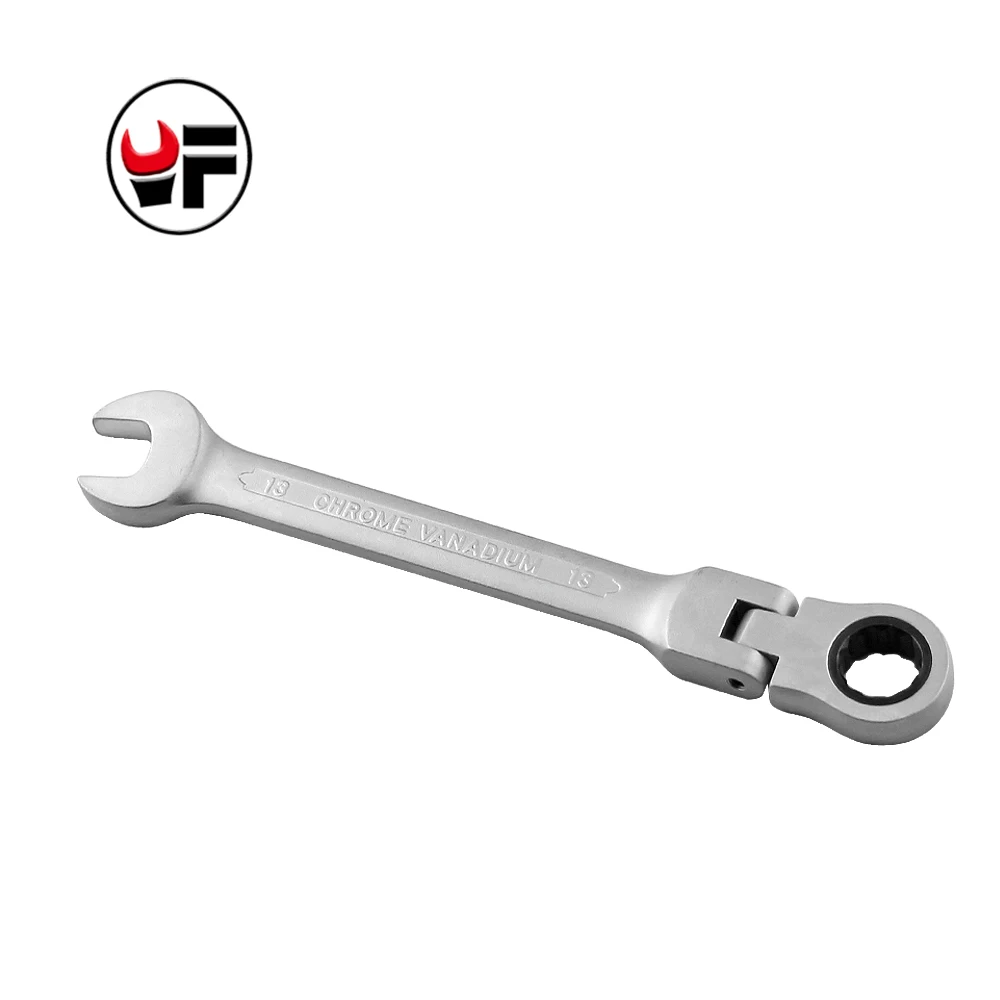 YOFE 13mm Flexible Head Ratchet Spanner Combination wrench a set of