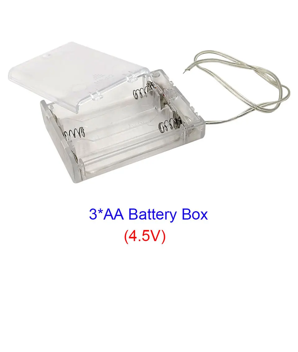 AA battery box 3v 4.5v battery box for led light string (2)