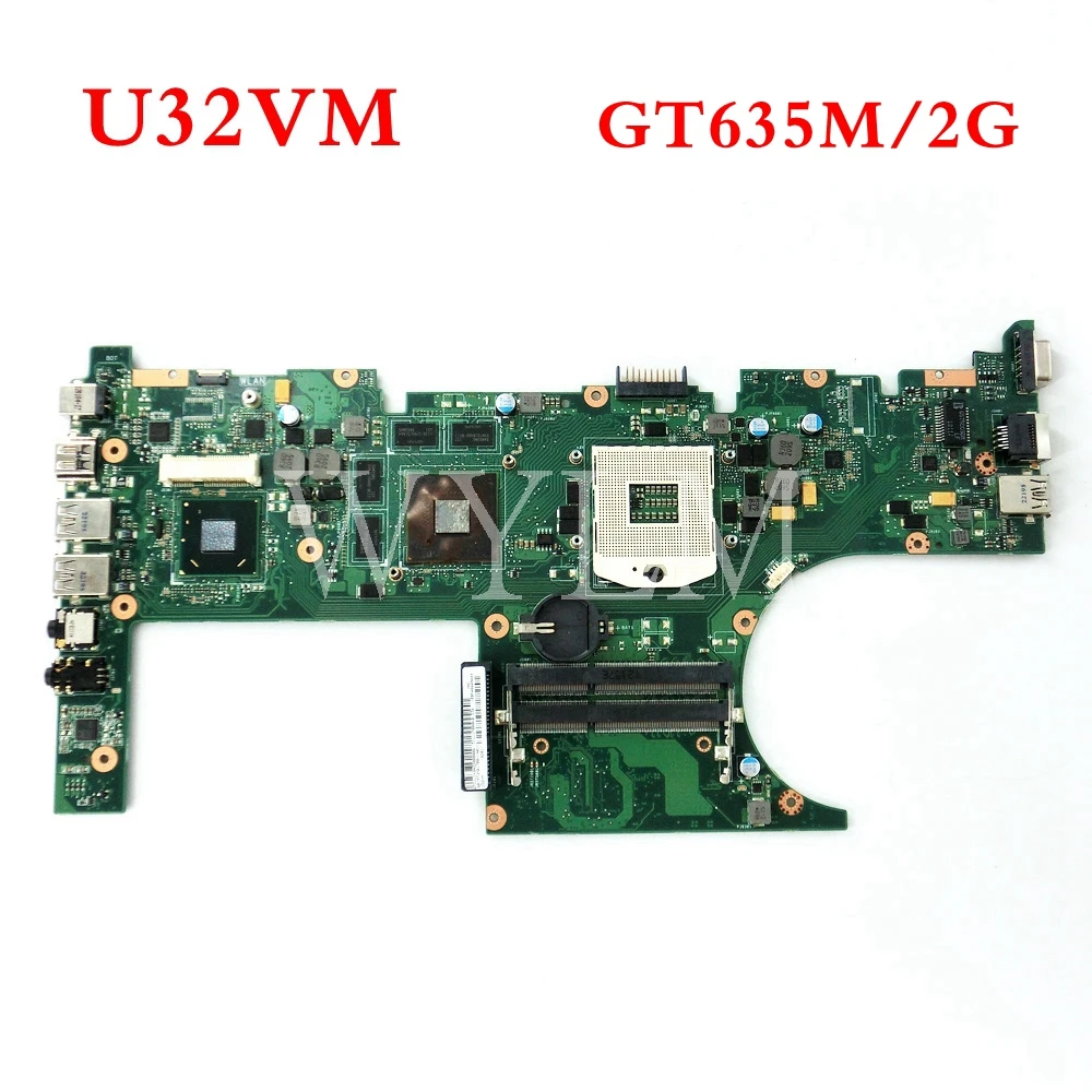 U32VM motherboard HM65 GT630M 2G mainboard For ASUS U32VM U32VJ Laptop motherboard 100 Tested OK
